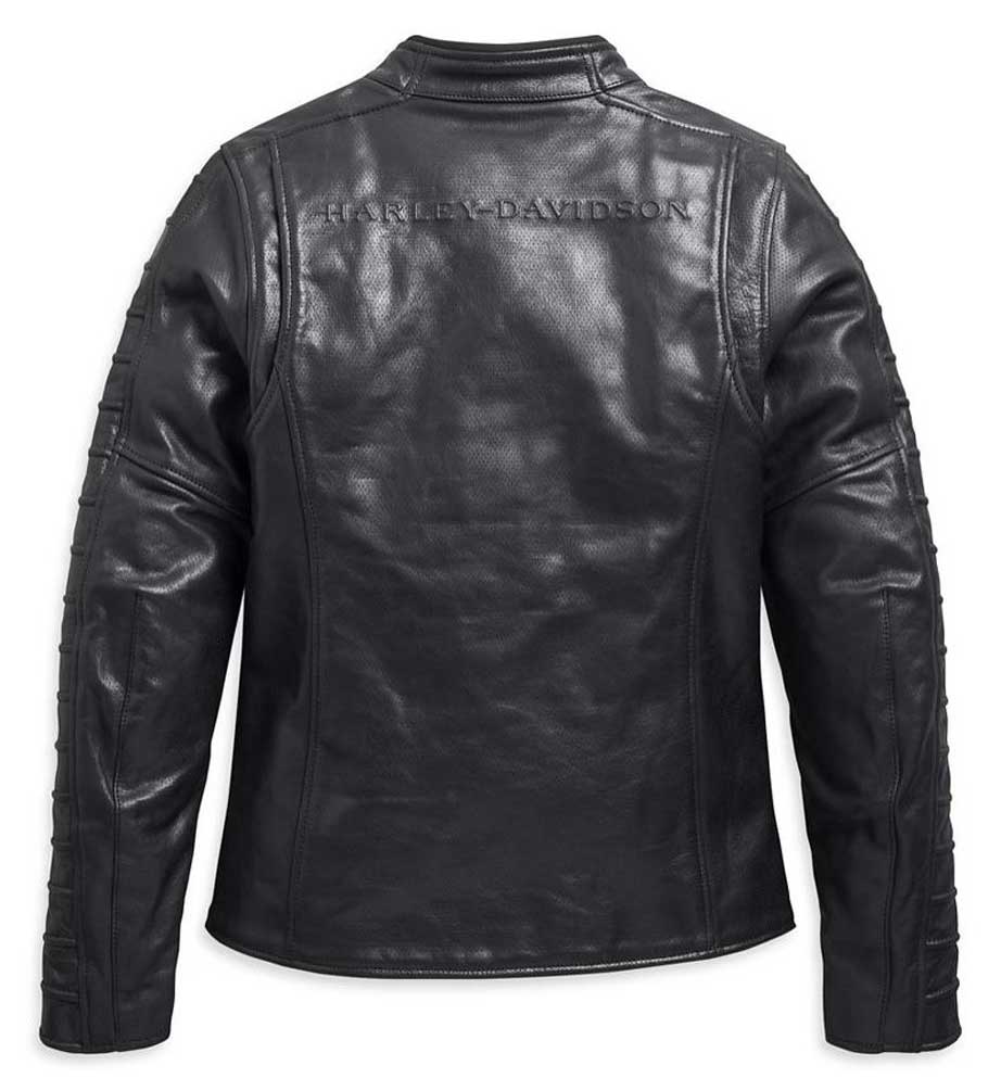 Harley-Davidson Free Shipping - Harley-Davidson Women's Ozello Perforated Midweight Leather Jacket 98008-20VW - Free Shipping on many products plus Orders Over $99