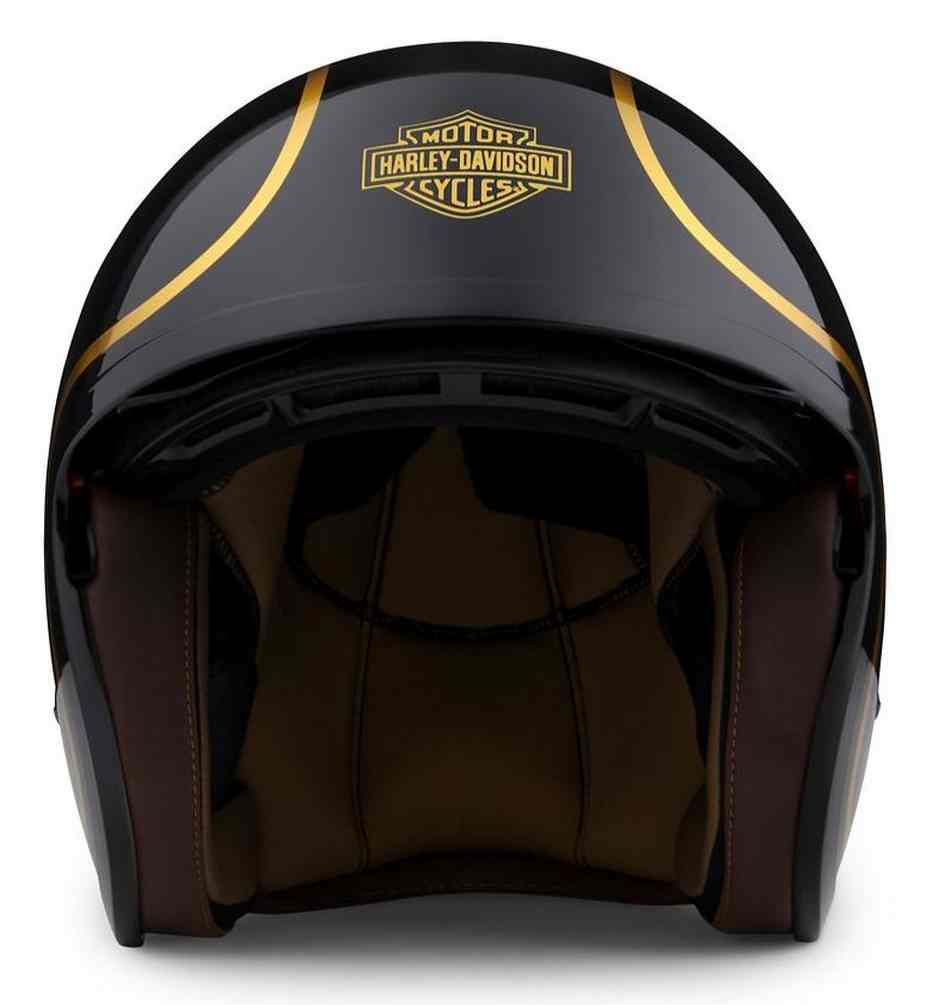 Harley-Davidson® Unisex Bougie Sun Shield M06 3/4 Helmet - Gloss