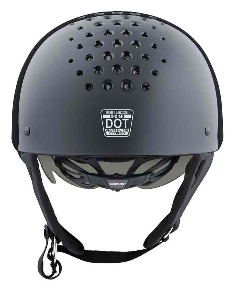 Harley-Davidson® Unisex Trenton B&S B13 Sun Shield Half Helmet