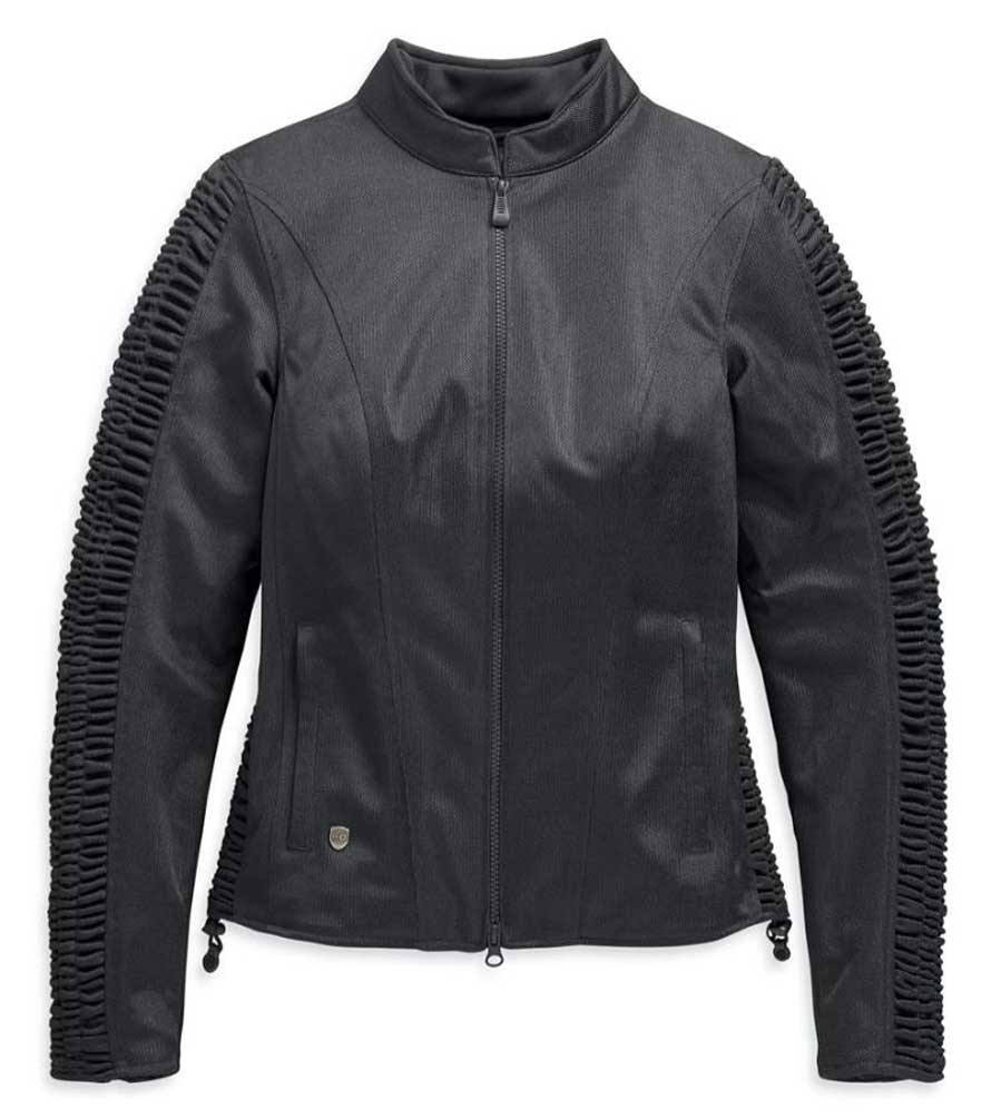 Harley-Davidson Women's Ozello Mesh Riding Functional Jacket - Black 98164-20VW - Wisconsin Harley-Davidson