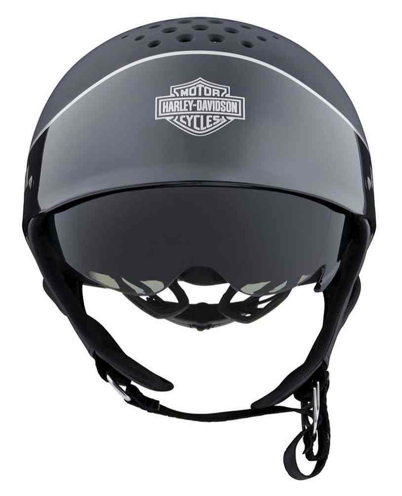 Harley-Davidson® Unisex Trenton B&S Two-Tone B13 Half Helmet - Main Image