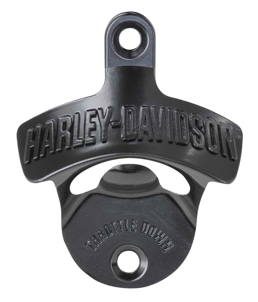 Harley-Davidson® Custom Throttle Down Wall Mount Bottle Opener