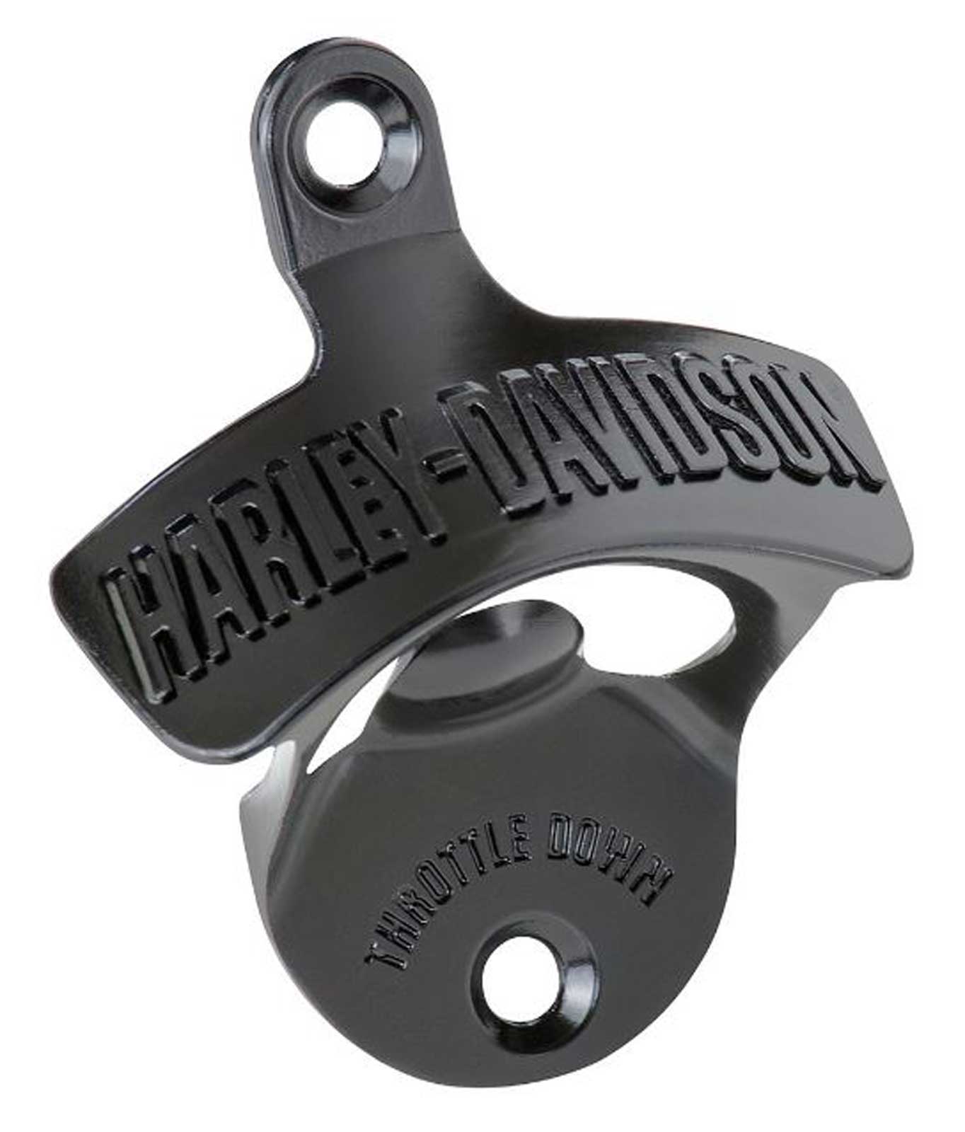 Harley-Davidson Free Shipping - Harley-Davidson Custom Throttle Down Wall Mount Bottle Opener - Zinc Alloy - Free Shipping on many products plus Orders Over $99
