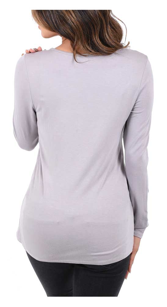 Harley-Davidson Free Shipping - Harley-Davidson Women's Bling Bar & Shield Long Sleeve Criss Cross V-Neck Top - Free Shipping on many products plus Orders Over $99