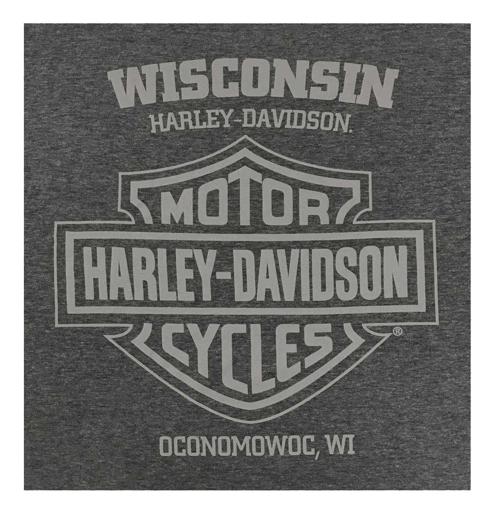 Harley-Davidson Free Shipping - Harley-Davidson Men's #1 RWB Long Sleeve Crew Neck Poly-Blend T-Shirt, Black - Free Shipping on many products plus Orders Over $99