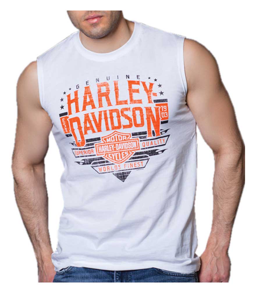 Men's Power Driven Sleeveless Cotton 