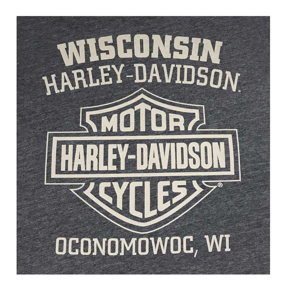 Harley-Davidson Free Shipping - Harley-Davidson Men's Distressed H-D Short Sleeve Poly-Blend T-Shirt, Navy Blue - Free Shipping on many products plus Orders Over $99