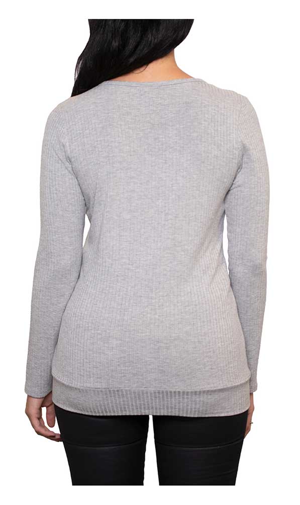 Harley-Davidson Free Shipping - Harley-Davidson Women's Embellished Script Long Sleeve Scoop Neck Shirt, Gray - Free Shipping on many products plus Orders Over $99