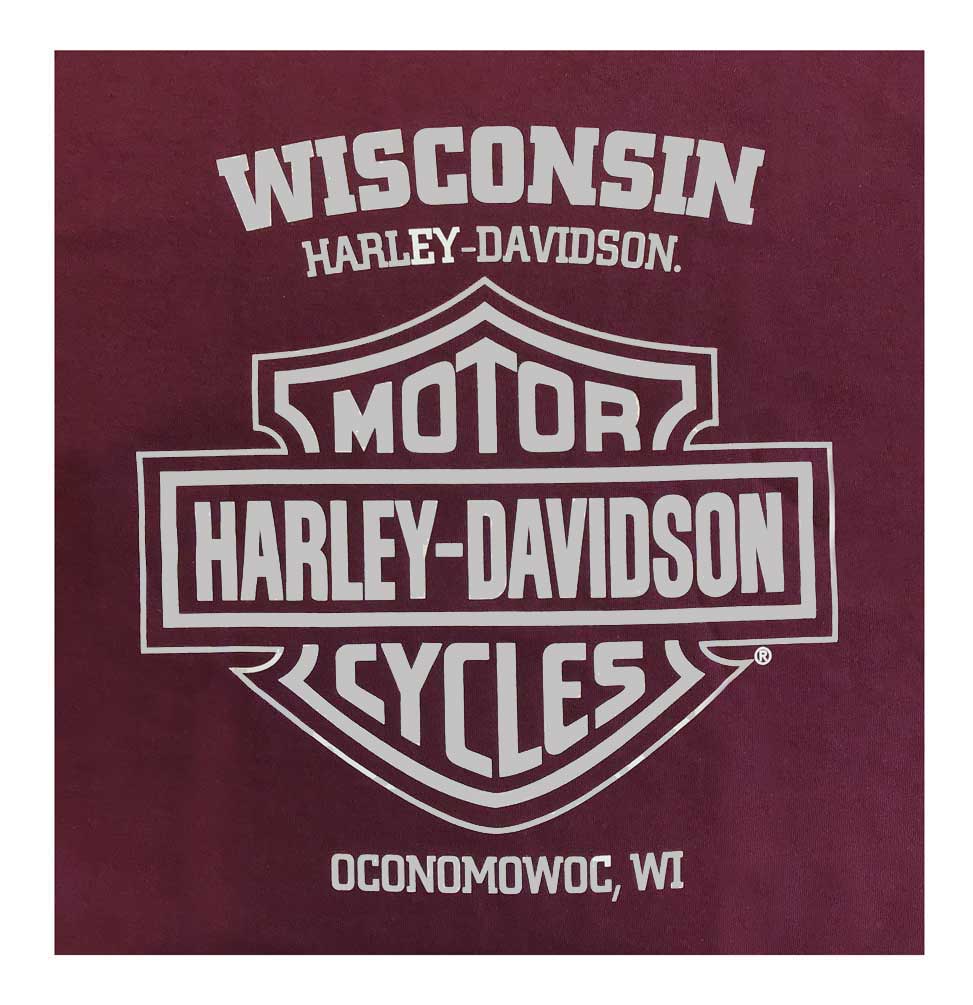 Harley-Davidson Free Shipping - Harley-Davidson Men's Honor Wings Crew-Neck Short Sleeve Cotton T-Shirt, Maroon - Free Shipping on many products plus Orders Over $99