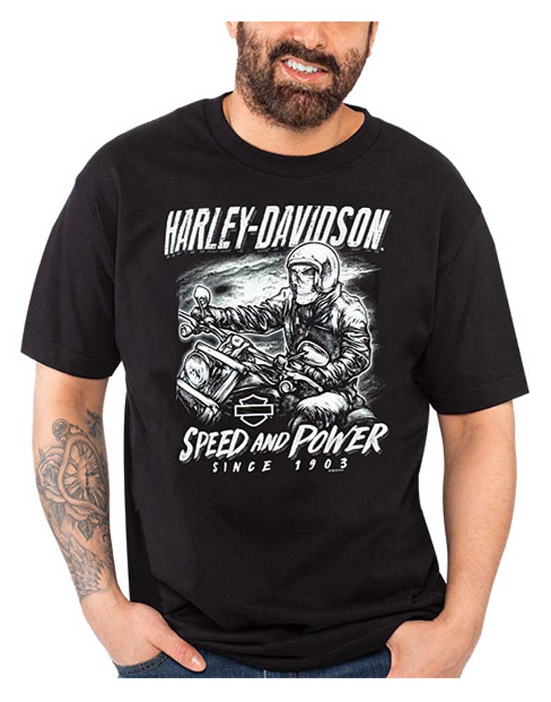 Harley-Davidson® Men's Speed & Power Biker Short Sleeve