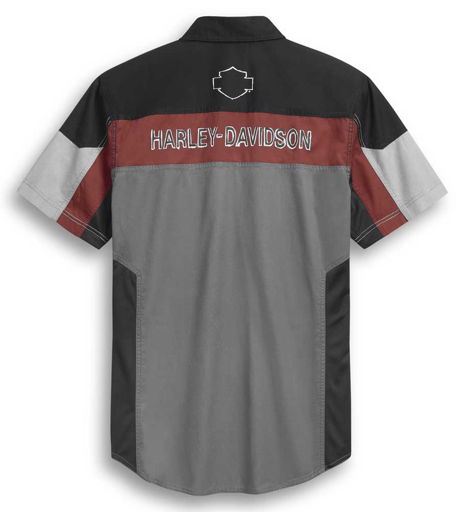 imperf Tシャツ Harley-Davidson® Men's Performance Mesh Panel Short Sleeve