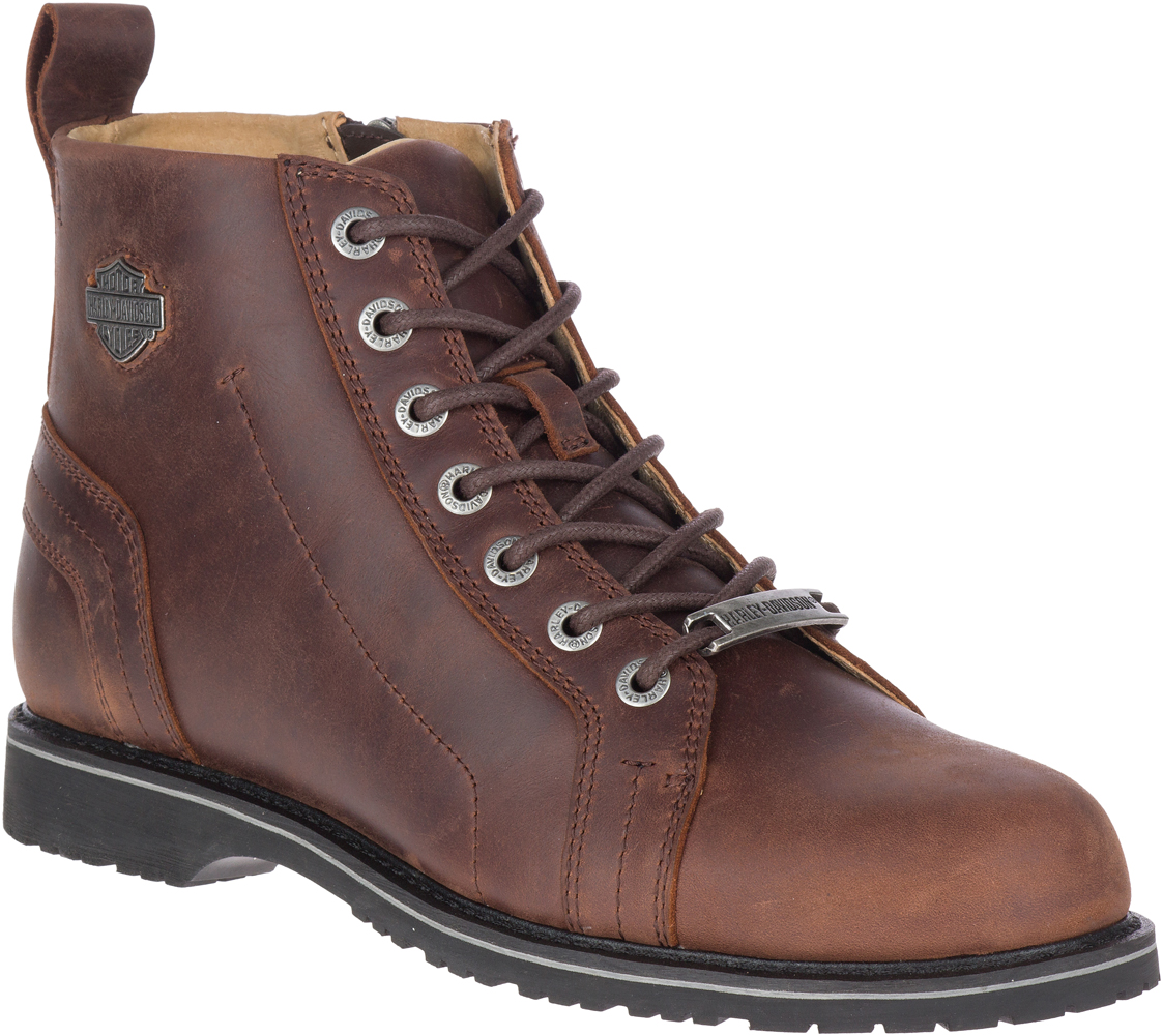 Harley-Davidson Men's Stratford 5-Inch Motorcycle Boots D93688 (Brown, 7) - Wisconsin Harley-Davidson