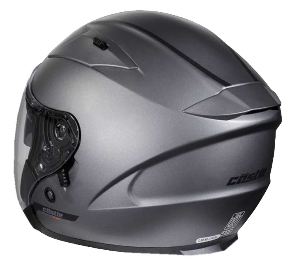 Harley-Davidson Free Shipping - Castle Avenue SV Open Face Sunshield Motorcycle Helmet - Matte Titanium - Free Shipping on many products plus Orders Over $99