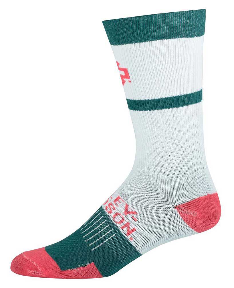 Harley-Davidson Women's 2-Pack Color Block Performance Riding Socks - White - Wisconsin Harley-Davidson