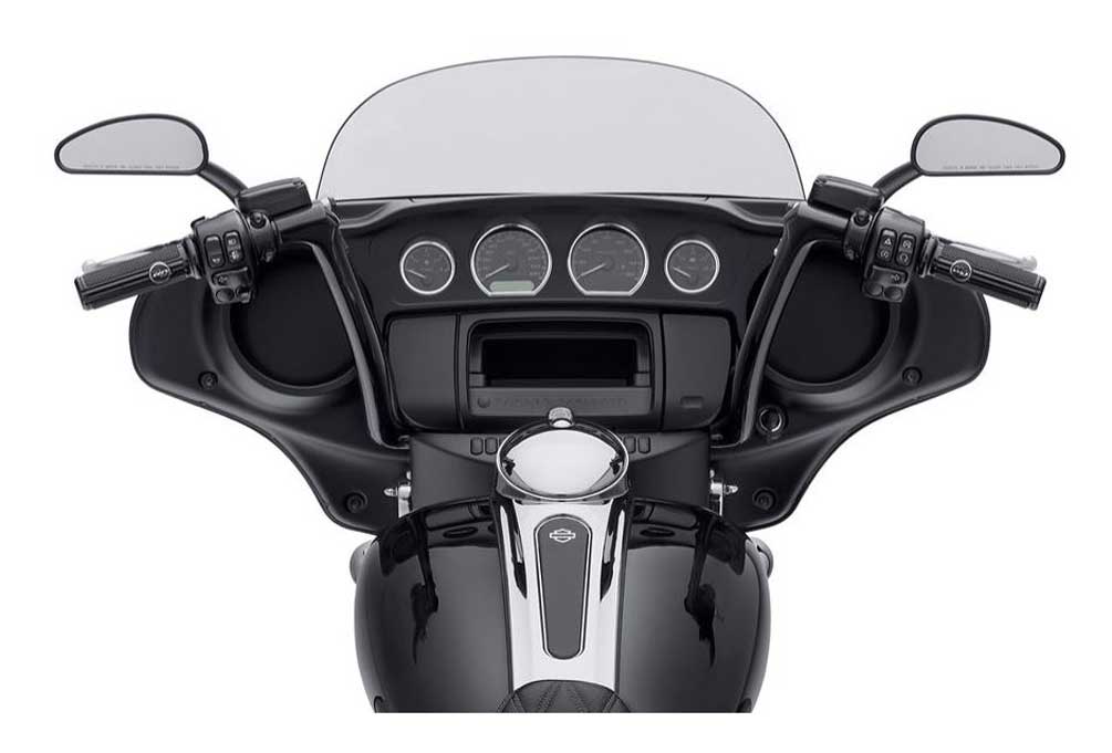 Harley-Davidson Free Shipping - Harley-Davidson Fused Handlebar, Fits Glide Models - Gloss Black Finish 55801005 - Free Shipping on many products plus Orders Over $99