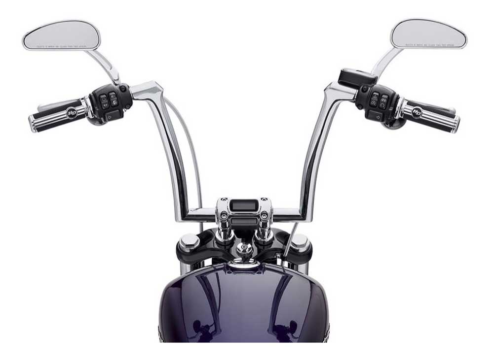 Harley-Davidson Free Shipping - Harley-Davidson Fused Handlebar, Multi-Fit Item - Chrome Finish 55801030 - Free Shipping on many products plus Orders Over $99