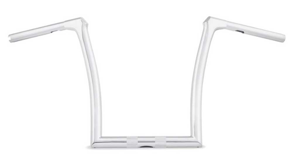 Harley-Davidson Fused Handlebar, Multi-Fit Item - Chrome Finish 55801030 - Wisconsin Harley-Davidson