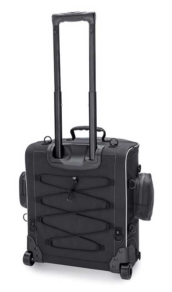 Harley-Davidson Onyx Premium Luggage Backseat Roller Bag - Black 93300126 - Largest Selection of Harley-Davidson Products