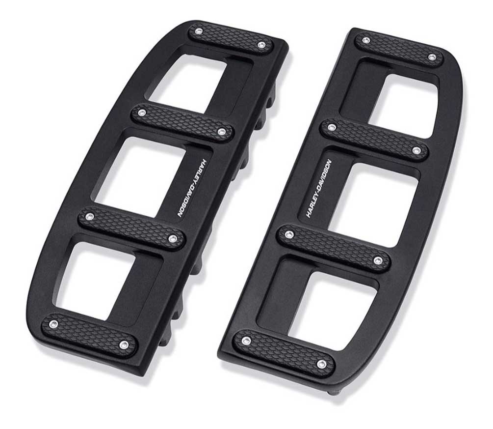 Harley-Davidson Endgame Rider Footboards, Fits Touring Models, Black 50501680 - Wisconsin Harley-Davidson