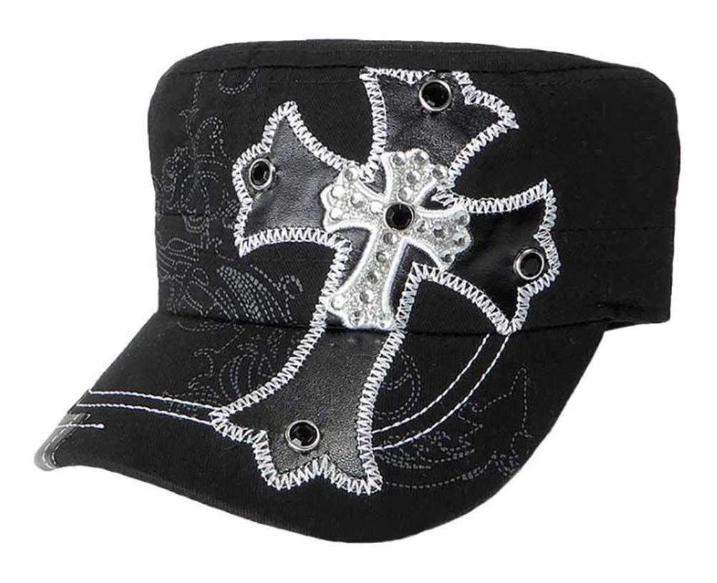 Lakeside Vultures Custom Rhinestone Cadet Hat Denim_rhinestone.jpg?v=1768440246 main image 4