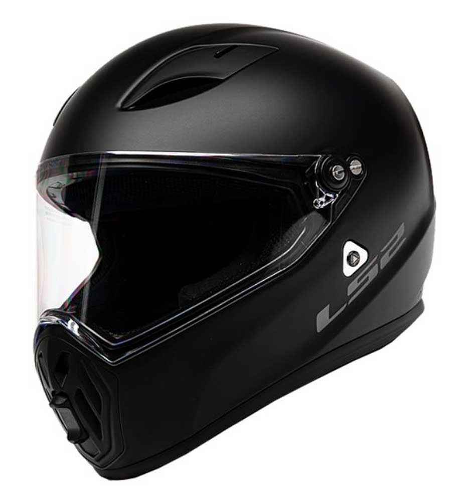 LS2 Helmets Street Fighter Full Face Motorcycle Helmet, Matte Black 419-301 - Wisconsin Harley-Davidson