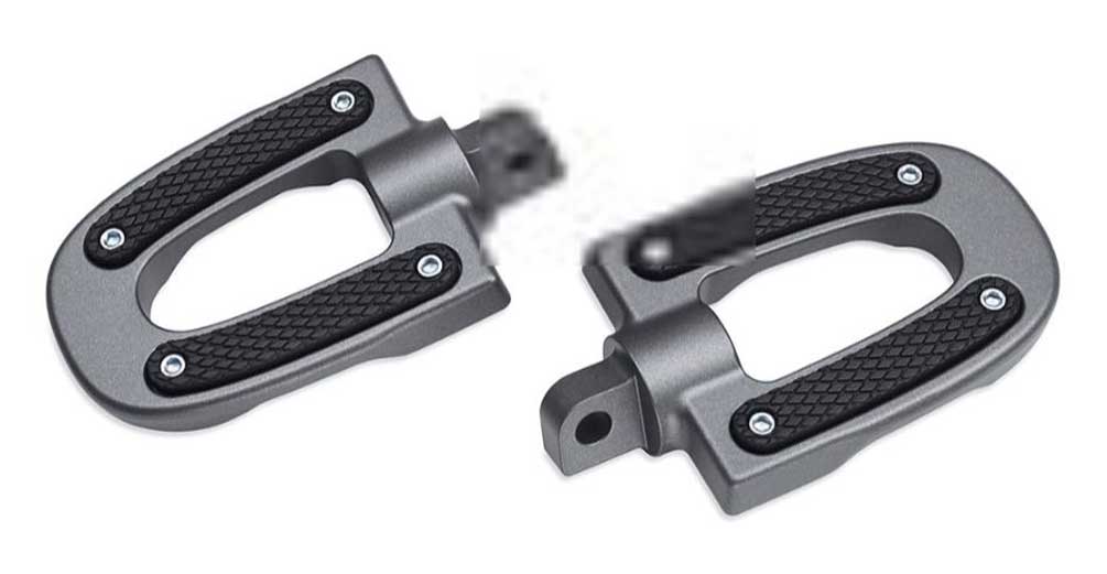 Harley-Davidson Endgame Footpegs, Multi-Fit Item - Graphite Finish 50501645 - Wisconsin Harley-Davidson