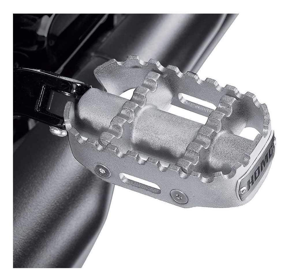 Harley-Davidson Free Shipping - Harley-Davidson 80GRIT Passenger Footpegs, Multi-Fit Item - Raw Silver 50501603 - Free Shipping on many products plus Orders Over $99