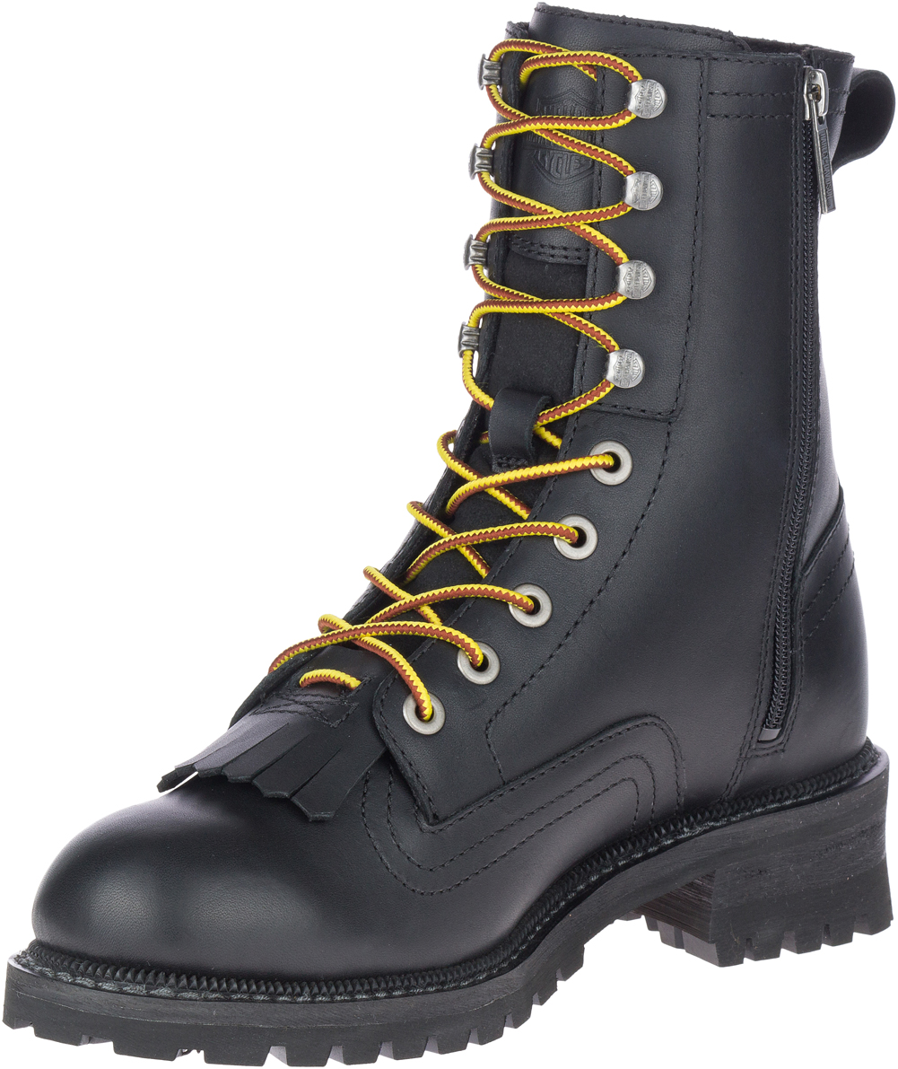 Harley-Davidson Free Shipping - Harley-Davidson Men's Teller Black 7.25-Inch Motorcycle Boots, D93693 - Free Shipping on many products plus Orders Over $99