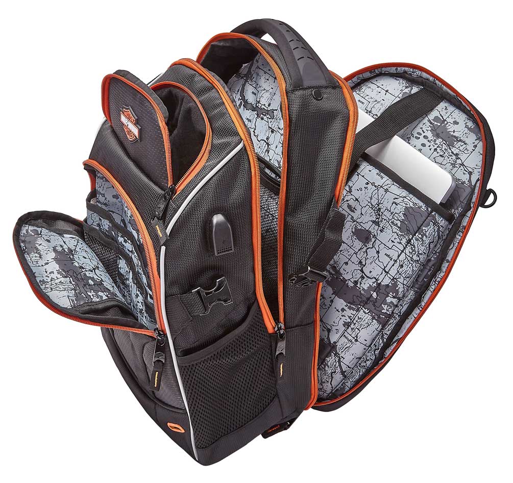 Harley-Davidson® Renegade II Hi-Tech External USB Port Backpack