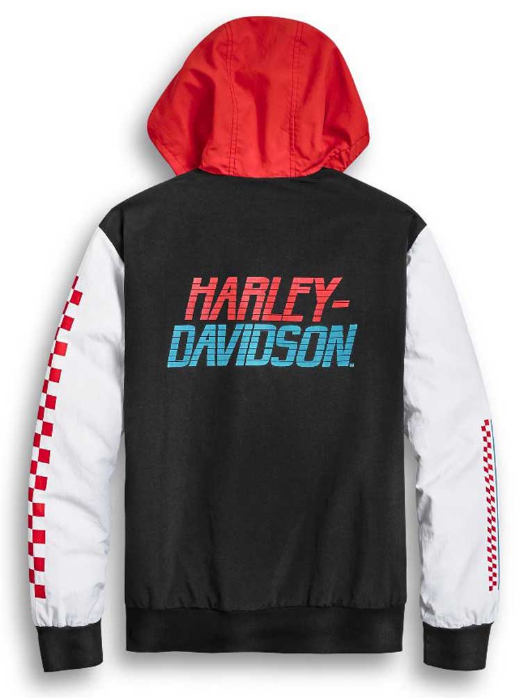 Harley-Davidson® Women's Race Sleeve Stripe Pullover Casual Jacket