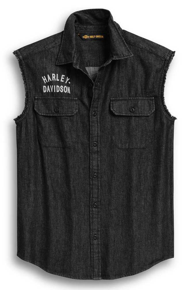 Harley-Davidson® Men's Vintage Logo Blowout Sleeveless Shirt