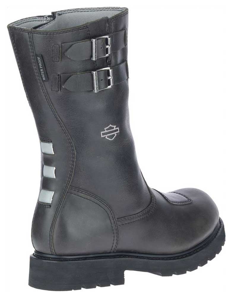 Harley-Davidson® Men's Brosner 10-Inch Waterproof Black Motorcycle