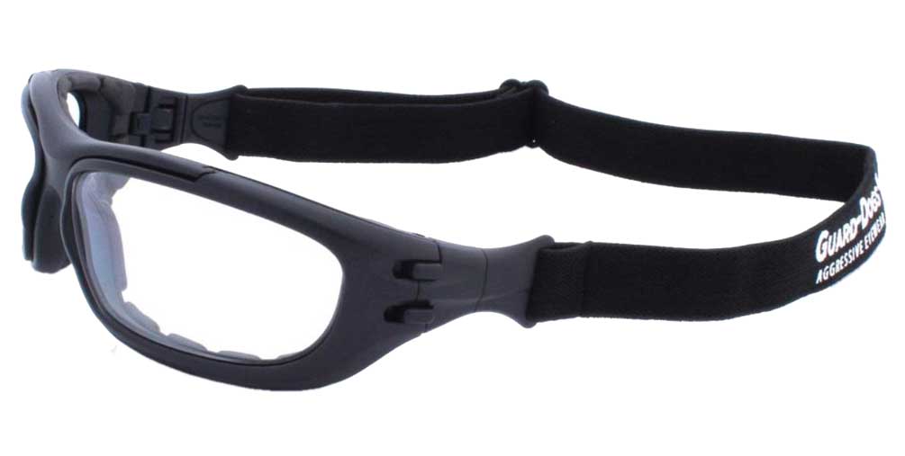 Guard-Dogs Unisex Dustbuster 4 Matte Black FogStopper Goggles - Clear/Smoke - Largest Selection of Harley-Davidson Products