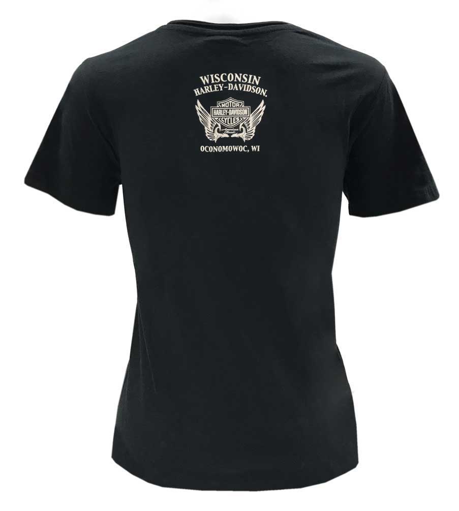 Harley-Davidson Free Shipping - Harley-Davidson Women's Quality Made Scoop Neck Short Sleeve T-Shirt, Black - Free Shipping on many products plus Orders Over $99