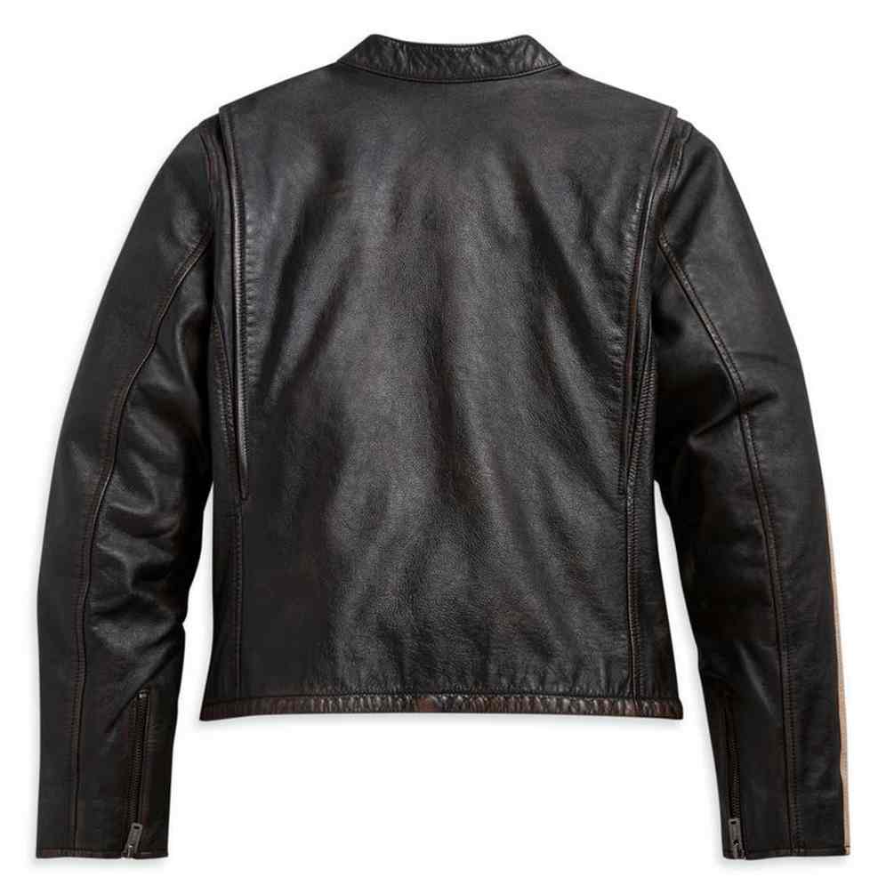 Harley-Davidson Free Shipping - Harley-Davidson Women's Sleeve Stripe Leather Jacket, Black 97000-21VW - Free Shipping on many products plus Orders Over $99