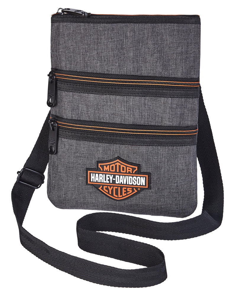 Harley-Davidson® Women's Heather Gray X-Body Cross-Body