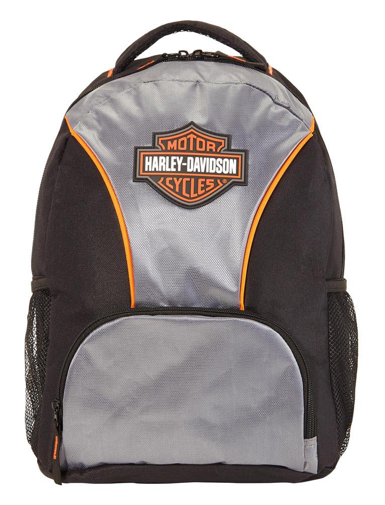 Harley-Davidson Free Shipping - Harley-Davidson Bar & Shield Logo Patch Backpack - Black or Silver/Black 90817 - Free Shipping on many products plus Orders Over $99