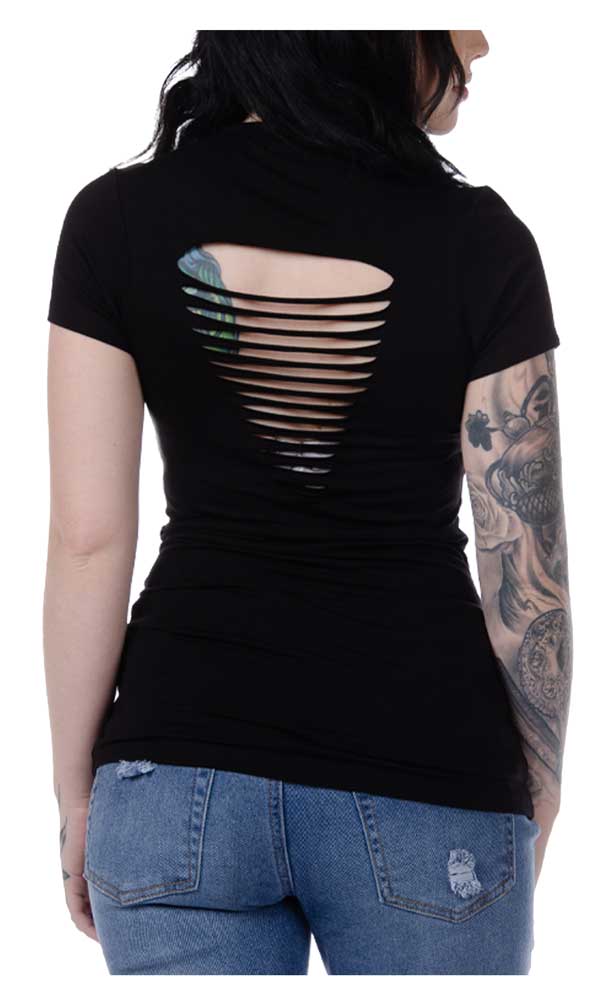 Harley-Davidson Free Shipping - Liberty Wear Women's Road Tested Route 66 Embellished Short Sleeve Tee - Black - Free Shipping on many products plus Orders Over $99