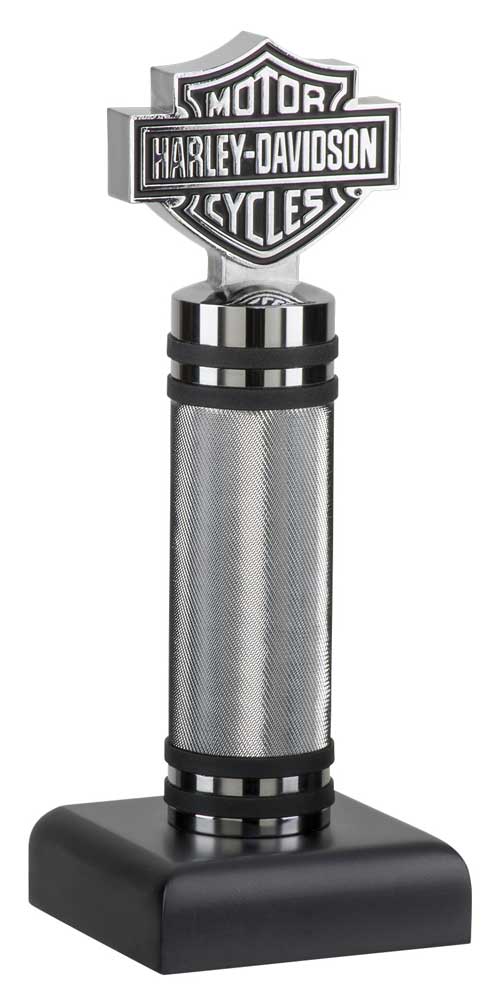 Harley-Davidson Bar & Shield Logo Hand Grip Custom Metal Tap Handle HDL-18595 - Wisconsin Harley-Davidson