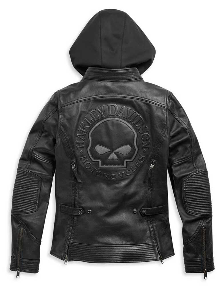 Harley-Davidson Free Shipping - Harley-Davidson Women's Auroral II 3-IN-1 Leather Jacket, Black 98011-21VW - Free Shipping on many products plus Orders Over $99