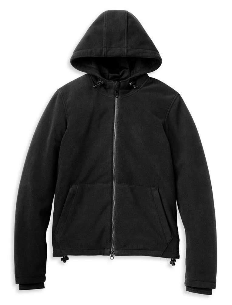 Harley-Davidson Womens Cross Roads II Waterproof Fleece Jacket, Black 98120-21VW - Wisconsin Harley-Davidson