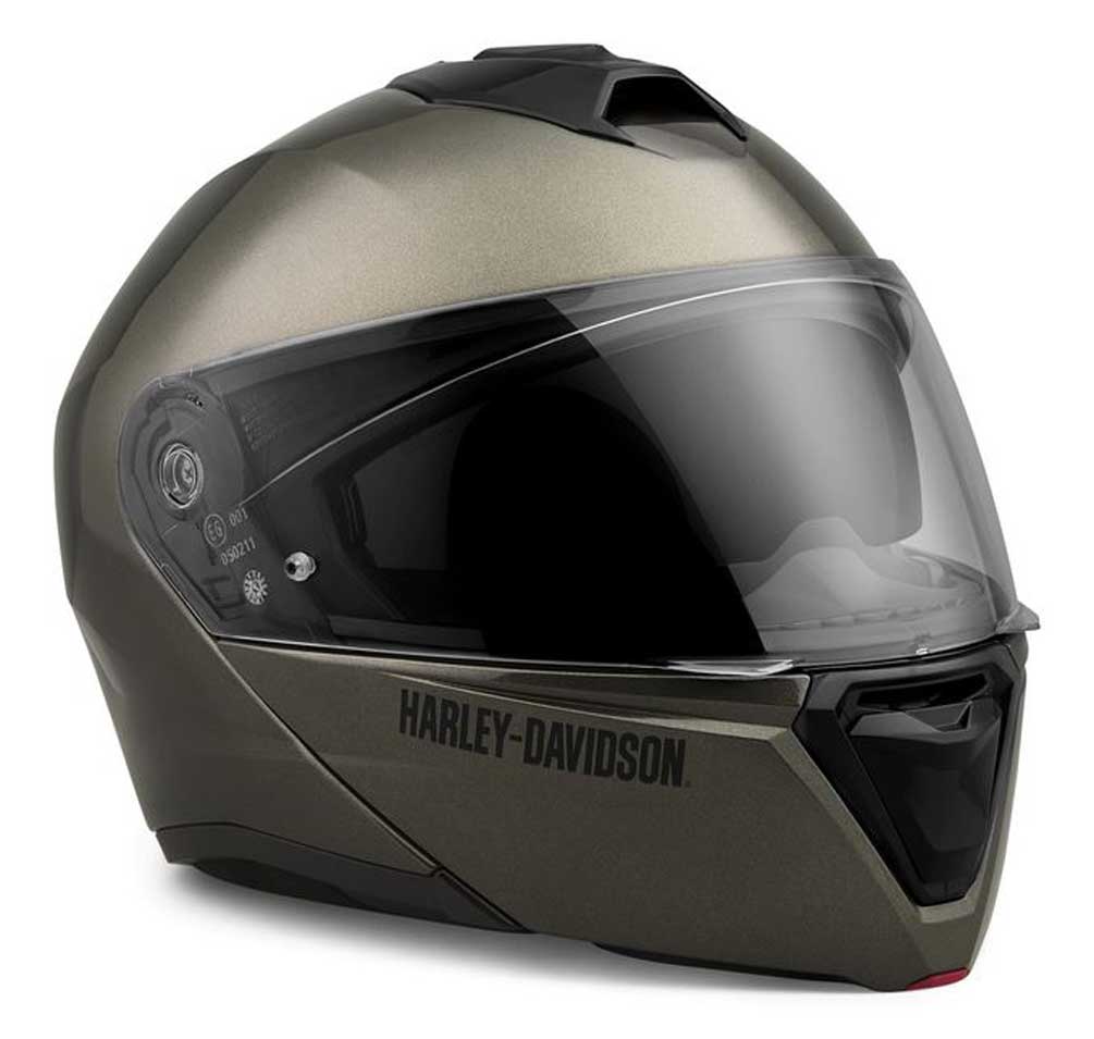 HARLEY-DAVIDSON ジェットヘルメット グレー Harley Davidson - ☆ハーレーダビッドソン スカル ウィリーG