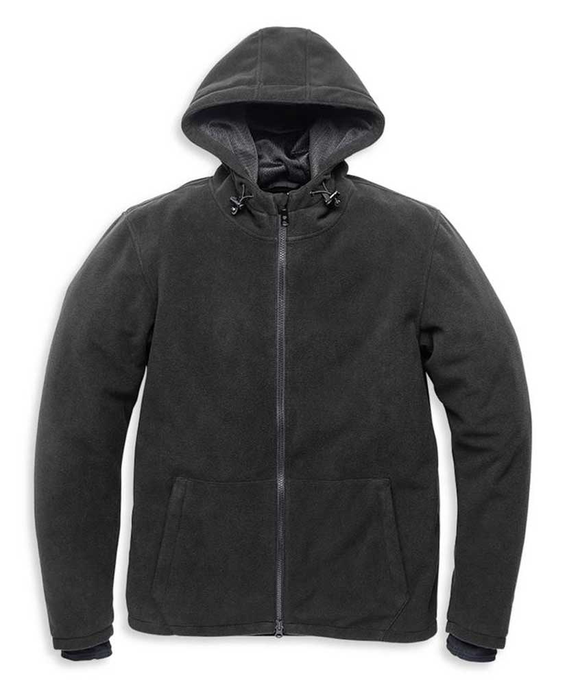 Harley-Davidson Men's Cross Roads II Waterproof Fleece Jacket, Black 98105-21VM - Wisconsin Harley-Davidson