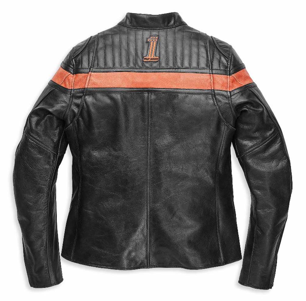 Harley-Davidson Free Shipping - Harley-Davidson Women's Victory Sweep Vintage Leather Jacket, Black 98013-21VW - Free Shipping on many products plus Orders Over $99