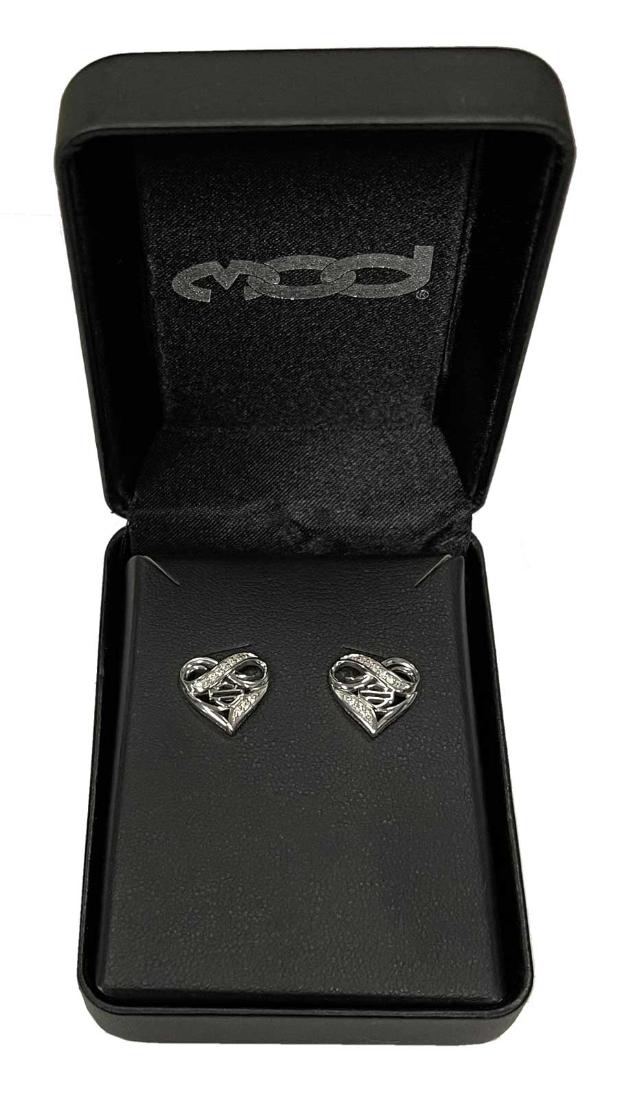 Harley-Davidson Women's Infinity Thorn Heart Post Earrings, Sterling Silver - Largest Selection of Harley-Davidson Products