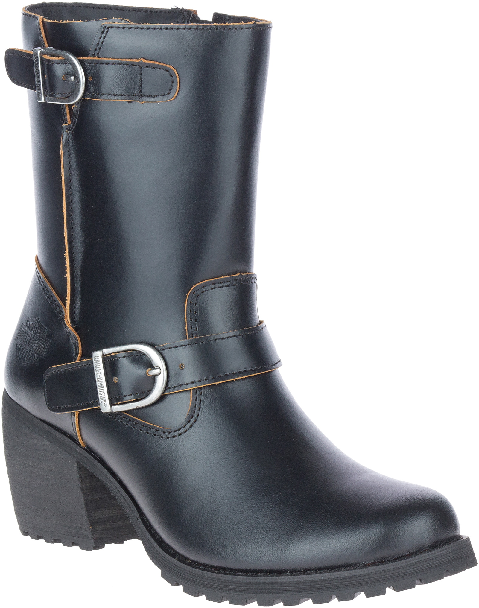 Harley-Davidson Women's Lalanne Black Motorcycle Engineer Boots, D84688 - Wisconsin Harley-Davidson