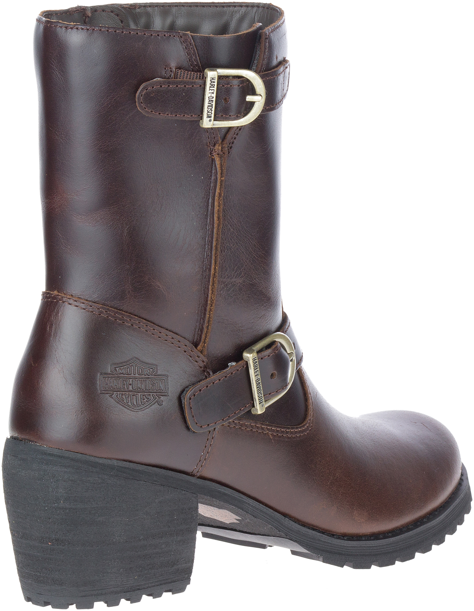 Harley-Davidson® Women's Lalanne Brown Motorcycle Engineer Boots