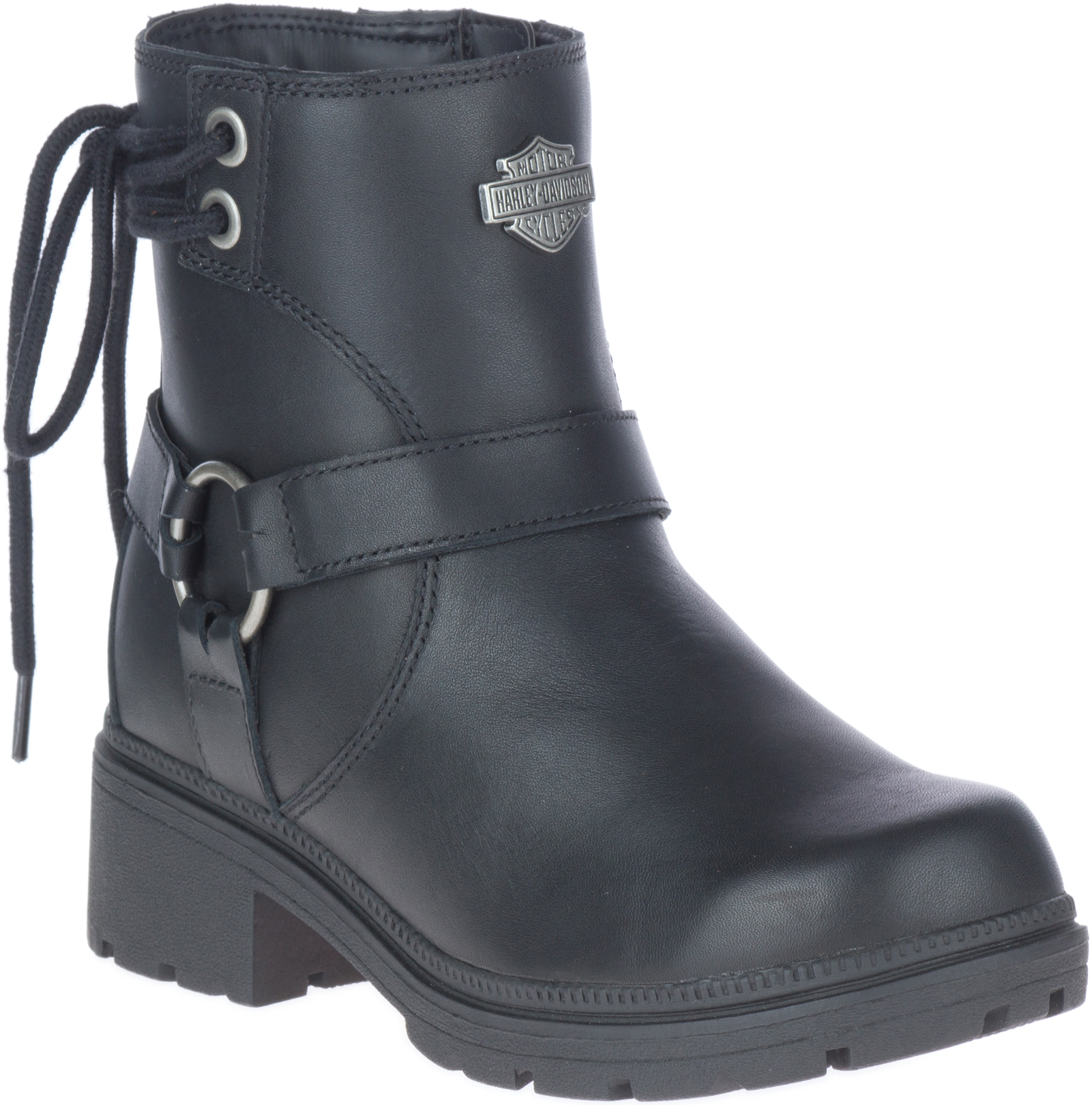 Harley-Davidson Women's Tegan 5-Inch Motorcycle Harness Boots, D84704 - Wisconsin Harley-Davidson