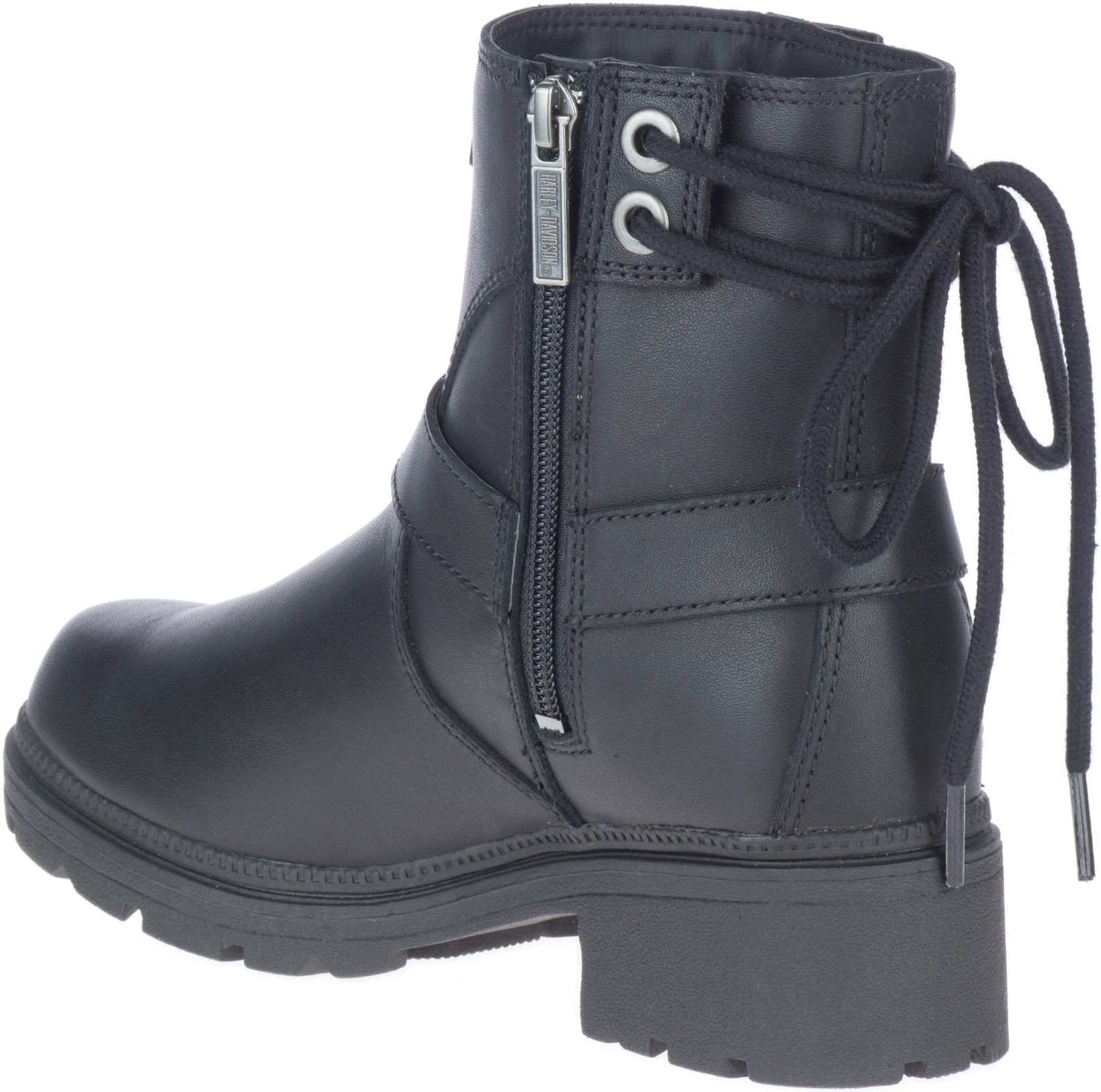 Harley-Davidson Women's Tegan 5-Inch Motorcycle Harness Boots, D84704 - No Hassle Returns at Wisconsin Harley