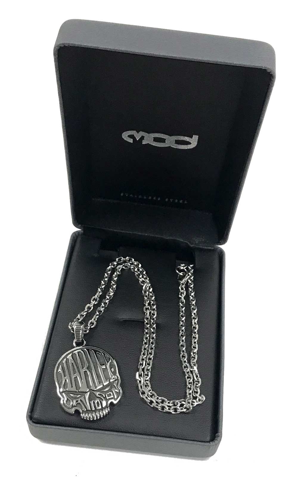 Harley-Davidson® Men's Calavera Skull Stainless Steel